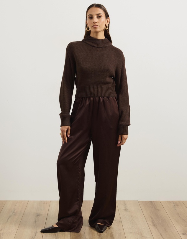 Atmos&Here - Zulu Textured Roll Neck Jumper