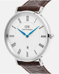 Daniel Wellington - Classic 40mm Roman Numerals Date Croc Belly