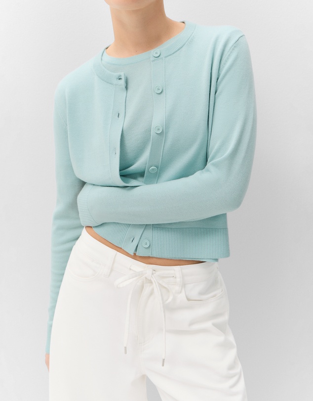 UNISON - Fine Knit Cardigan