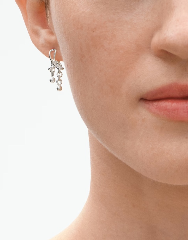 Georg Jensen - Weft Double Earrings
