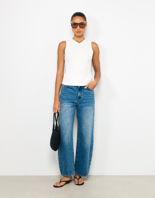 AERE - Hailey V-Neck Tank
