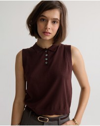 Oxford - Suki Cashmere Blend Polo
