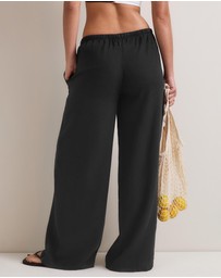 TALA - Soft Linen Drawstring Trousers