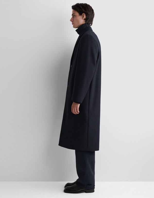 COS - Single-Breasted Wool Long Coat