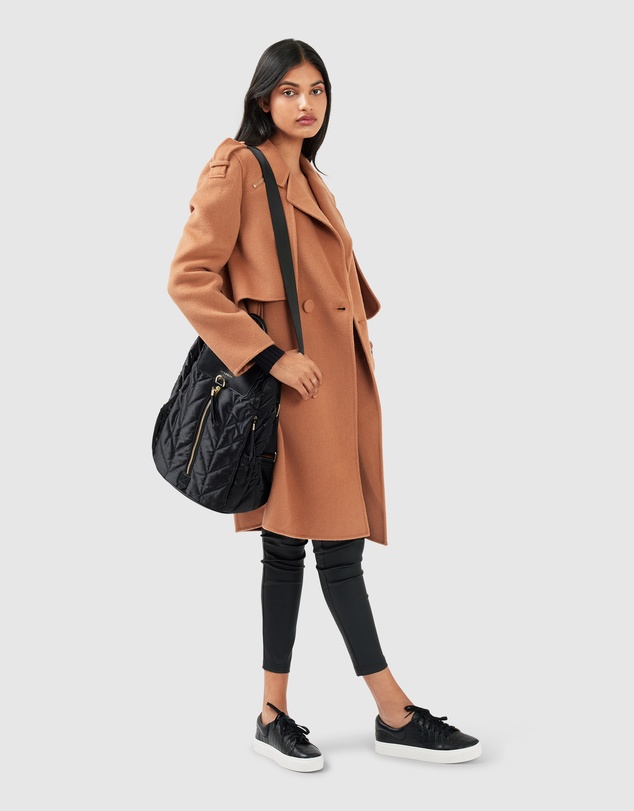 Belle & Bloom - Palm City Wool Blend Coat