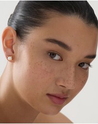 Najo - Moana Yellow Gold Pearl Earring
