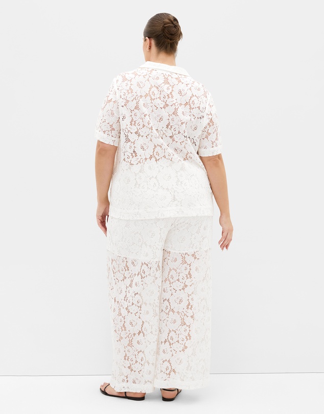 City Chic - Lani Lace Shirt