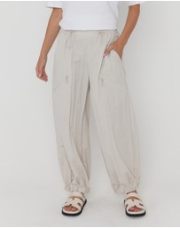 ALEXANDRA - Brink Pants Stone
