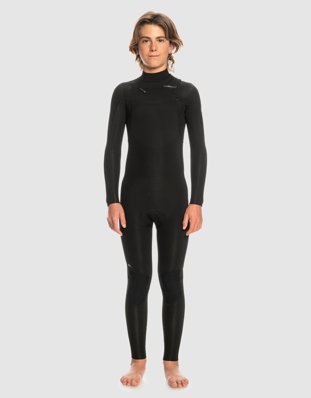 Quiksilver - Boys 8 to 16 3/2mm Everyday Sessions Chest Zip Wetsuit