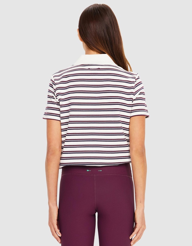 The Upside - Sophie Cropped Polo Shirt