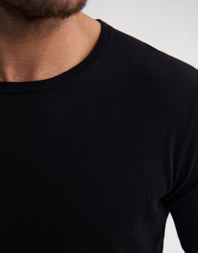 Oxford - Theodore Crew Neck Knitted T-Shirt