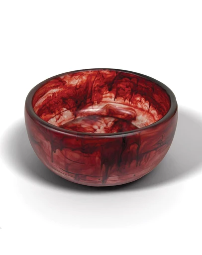Urban Attitude - Urban Attitude INDI Medium Bowl Height 12cm, Width 26cm, Length 26cm - Berry Red