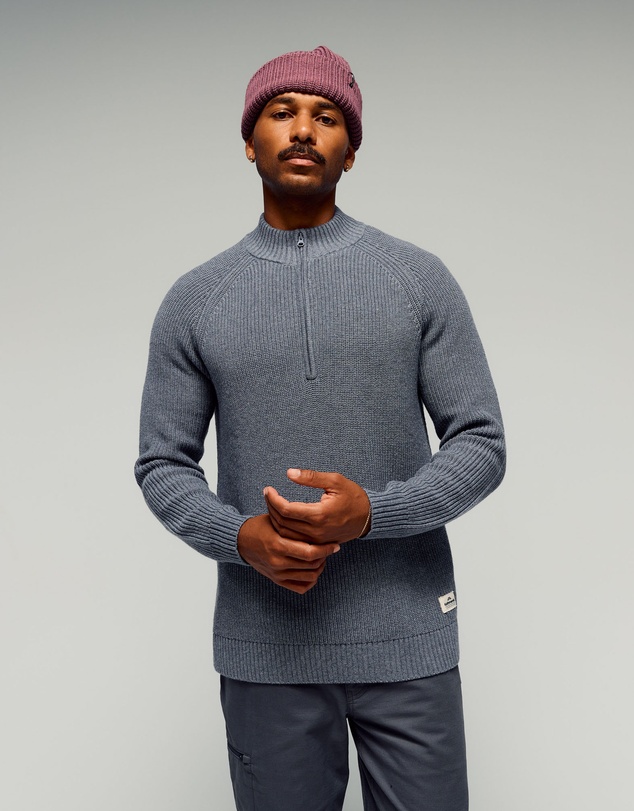 Kathmandu - Retreat Merino Blend 1/4 Zip Pullover
