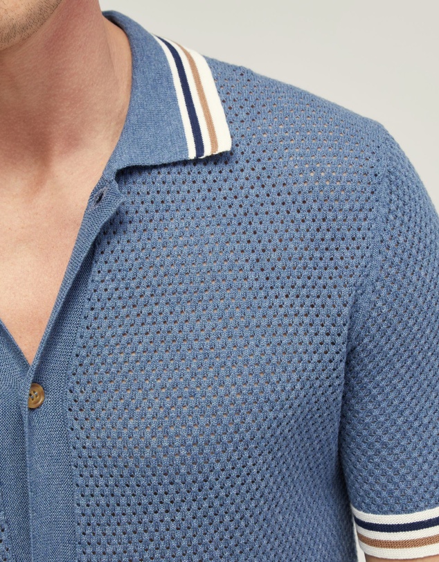 Oxford - Kenji Knitted Shirt