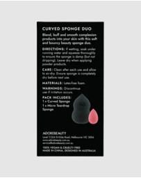 Adore Beauty - Curved Sponge Duo LIMITED EDITION