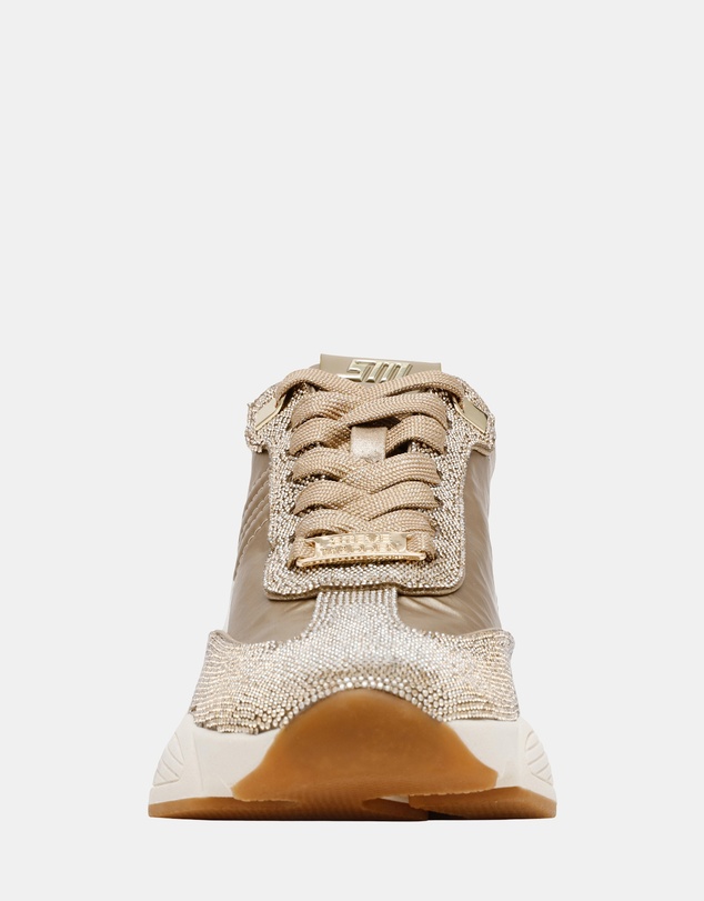 Steve Madden - Setback-R Gold Sneakers
