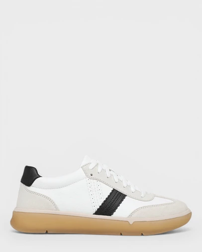 Vionic - City Walk Casual Sneaker - Black/White