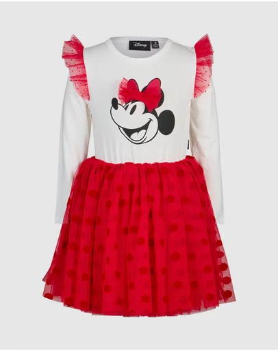 Rock Your Kid - Minnie Mouse Dot Dress ICONIC EXCLUSIVE- Kids