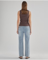 DRICOPER DENIM - Joey Chocolate Top