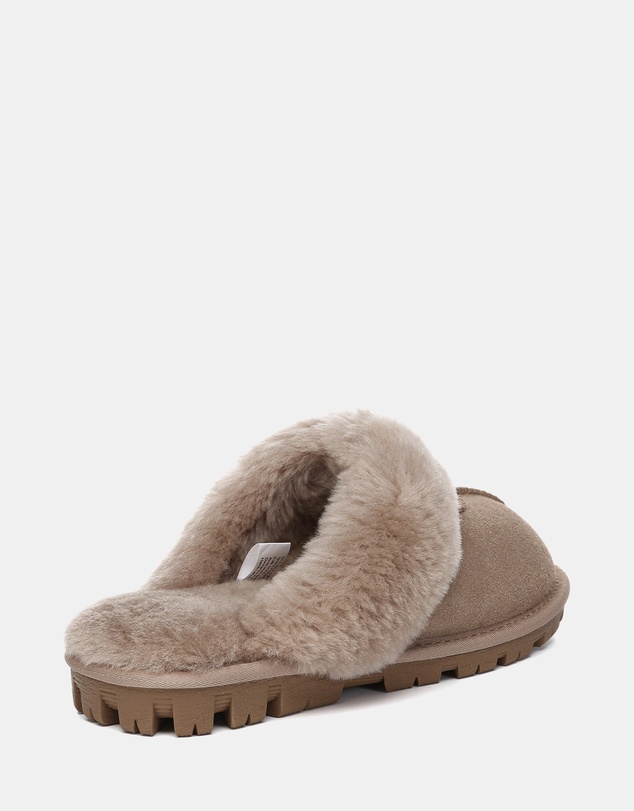EVERAU - Australian Shepherd Ugg Waffle Slipper Sheepskin Upper House Shoes