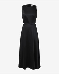 Forcast - Louisa Cut Out Satin Dress