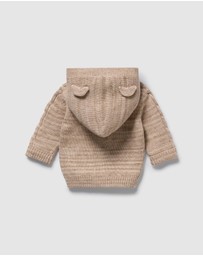 Wilson & Frenchy - Organic Knitted Cable Jacket - Babies