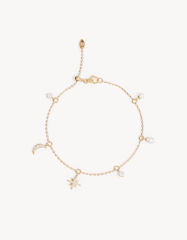 By Charlotte - Celestial Skies Charm Bracelet