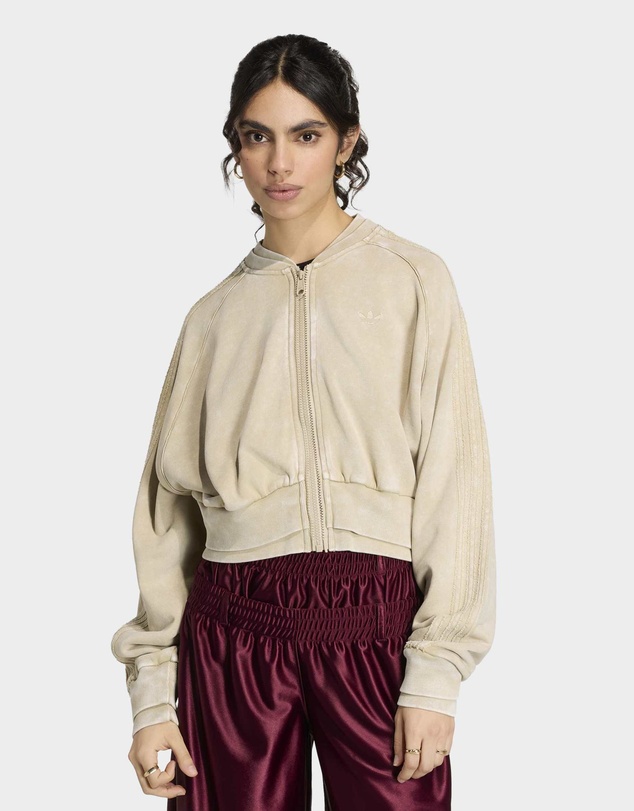 adidas Originals - SST DOUBLE LAYERED CROPPED TRACK TOP Womens