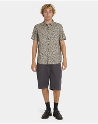 RVCA - Mens Heavy Bloom Short Sleeve Shirt