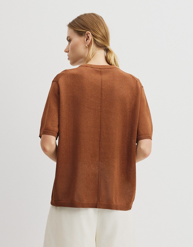 Country Road - Fine Mesh Knit T-shirt