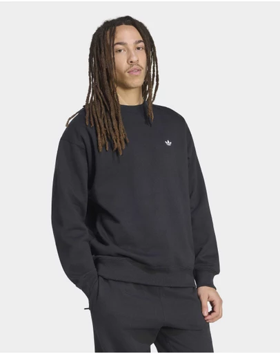 adidas Originals - TREFOIL ESSENTIALS LOOSE CREW Sweatshirt Mens