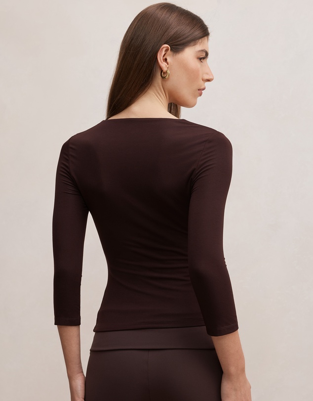 Forever New - Tia V-Neck 3/4 Sleeves Top