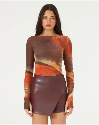 Madison The Label - Ariane L/S Top