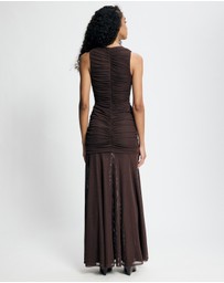 Lover - Elara Mesh Maxi Dress