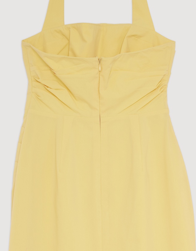 Revibe - Repaired Shona Joy Campbell Draped Halter Maxi Dress - AU 10