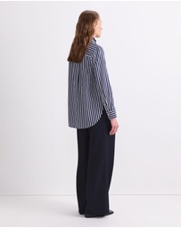 Sportscraft - Hannah Stripe Cotton Silk Shirt