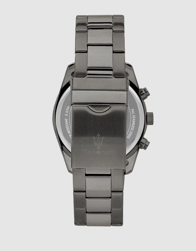 Maserati - Attrazione 43mm Black Stainless Steel Watch