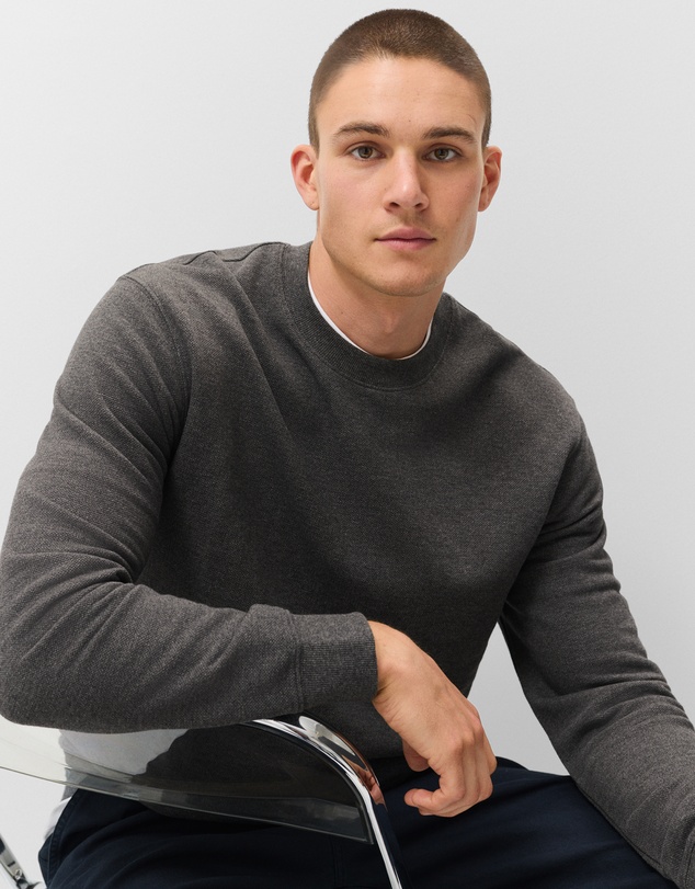 UNISON - Dobby Textured Pullover