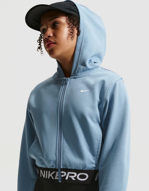 Nike - Pro Dri-FIT Fleece Full-Zip Hoodie - Teens