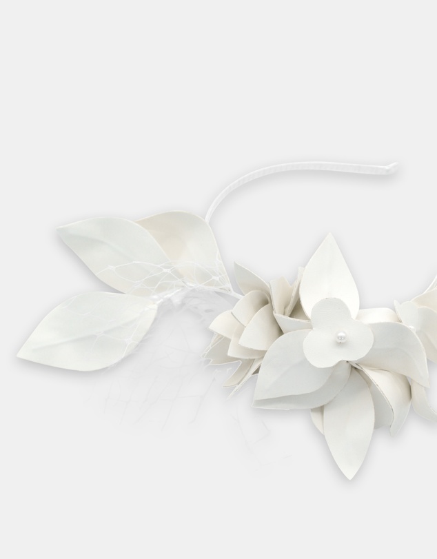 Morgan & Taylor - Dulcie Headpiece in White