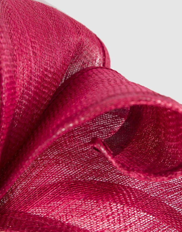 Max Alexander - Large Red Sinamay Racing Fascinator