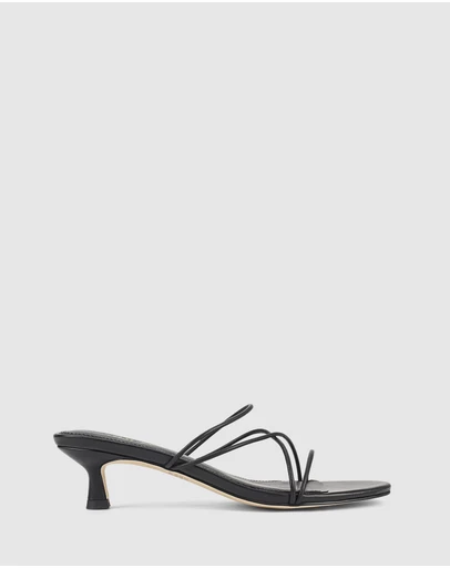 Siren - Xala Strappy Kitten Heels