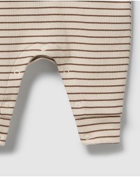 Wilson & Frenchy - Organic Waffle Overalls - Babies