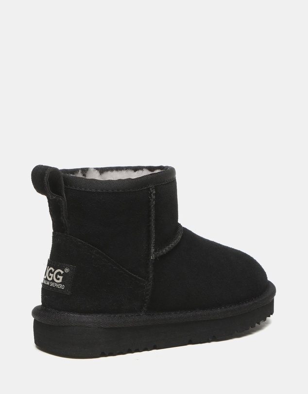 EVERAU - Australian Shepherd Ugg Noel Kids Mini Cow Suede Upper UGG Boots