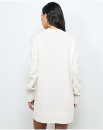 AERE - Elora Wool Blend Knit Dress