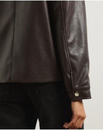 Atmos&Here - Mabel Leather Look Jacket