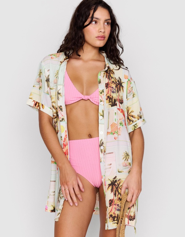 MINKPINK - Dolce Mini Shirt Dress