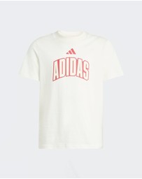 adidas Sportswear - Stadium Lettering T-Shirt - Kids-Teens