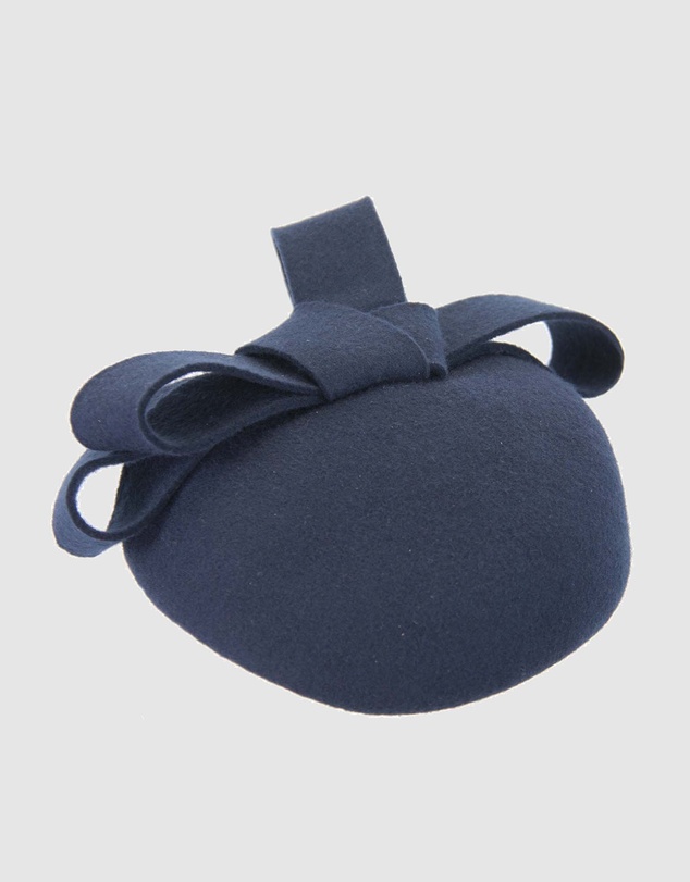Max Alexander - Winter Felt Pillbox with Bow