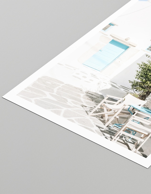 LEGGERA - Perfect Corners of Mykonos Print